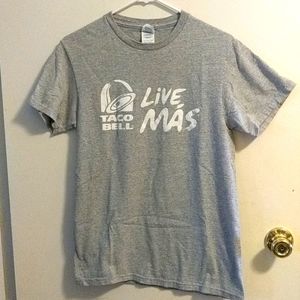 Taco Bell "Live Mas" Branded Shirt / T-shirt / Top